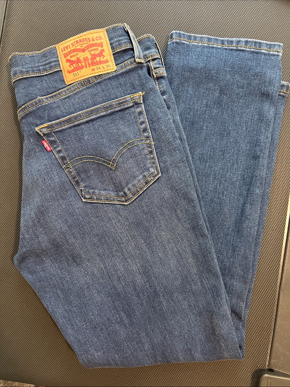 Levi's Men's 511  Straight Leg Jeans - Blue Wash 34/30